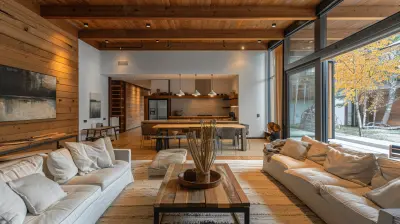 Wood Accents Adding Warmth And Texture To Modern Interiors