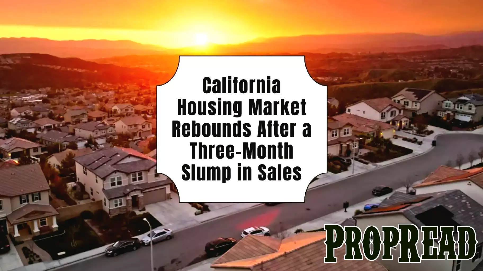 CA Housing Rebound: Is the California Housing Market Back?