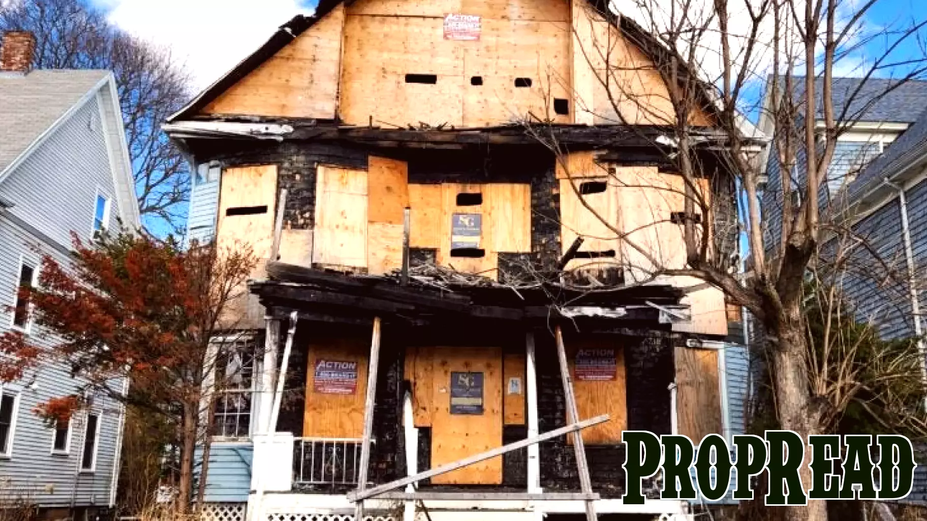 Inside the burned Dorchester house that sold for $776k