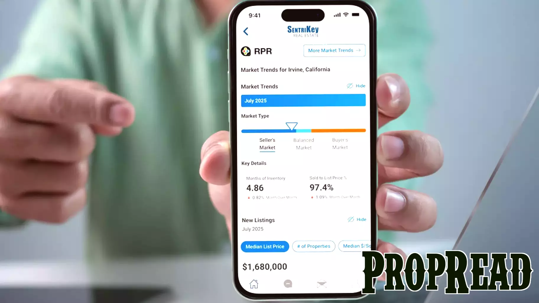 SentriKey Real Estate App Integrates RPR for Enhanced Market Insights