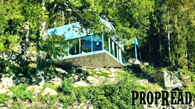 Innovative Design: Four Smaller Structures Create a Unique Lakeside Home