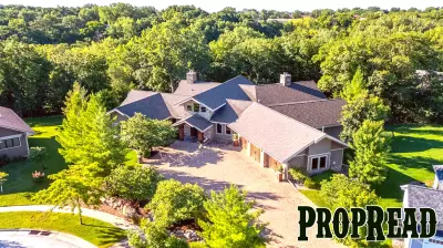 Luxurious Ames Home Features Elevator and Private Movie Theater